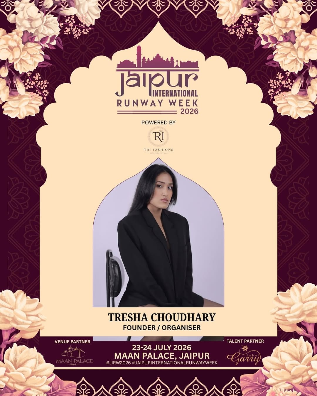 Post 1 by Tresha Choudhary on Instagram (image)