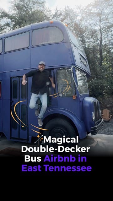 Post 10 by The ‘Nightly Bus’ Airbnb in East Tennessee on Instagram (video)