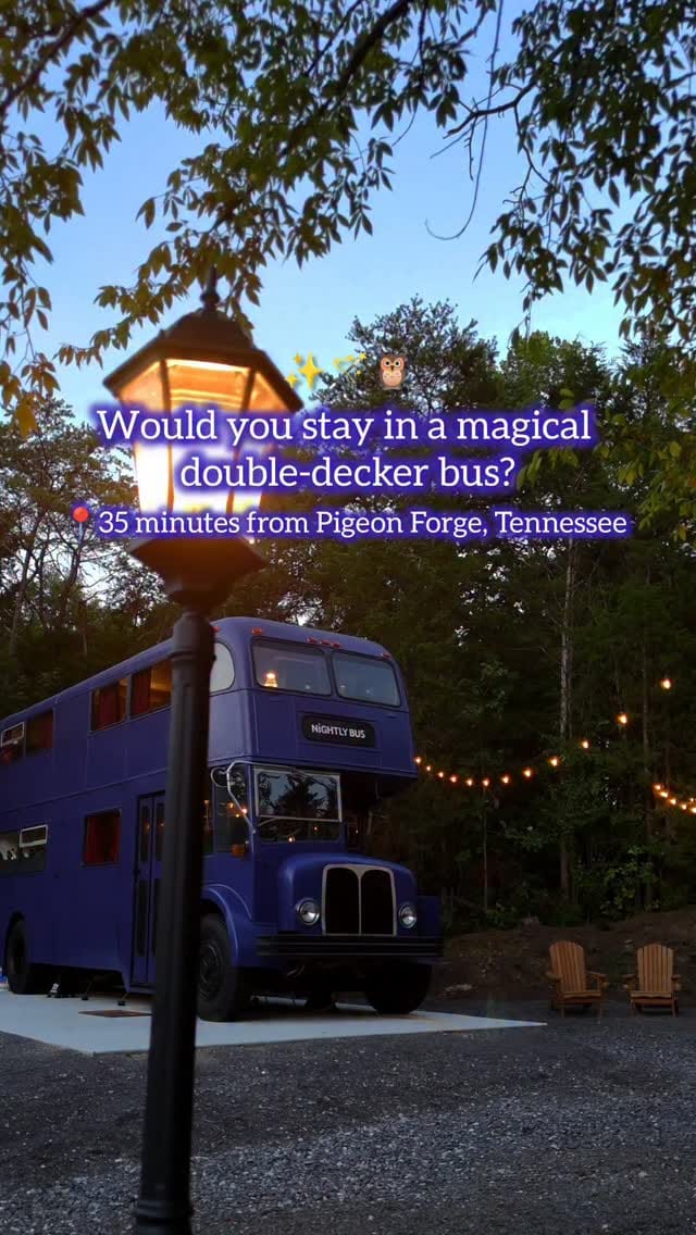 Post 8 by The ‘Nightly Bus’ Airbnb in East Tennessee on Instagram (video)