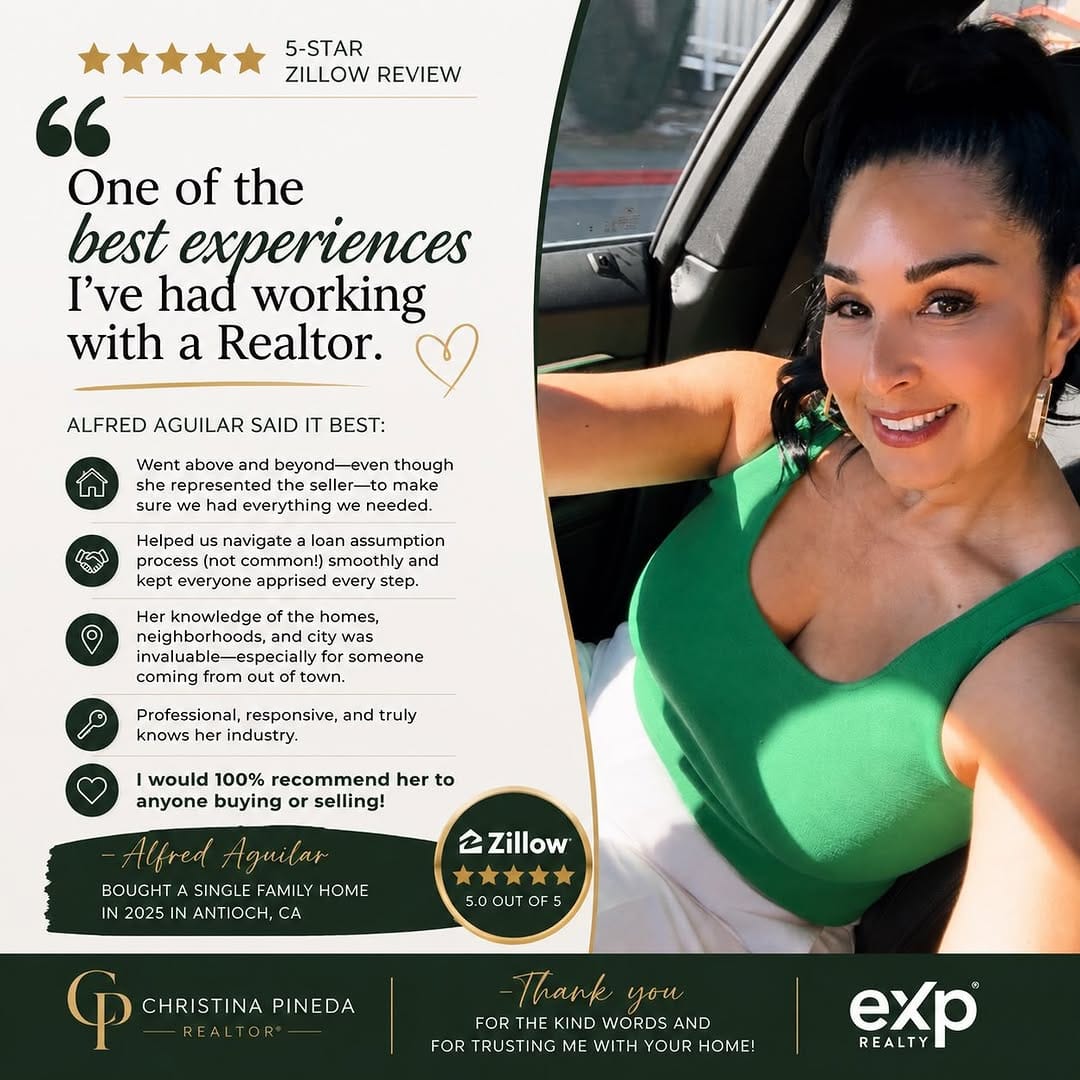 Post 1 by Christina Pineda | Bay Area Realtor | Globally Connected on Instagram (image)