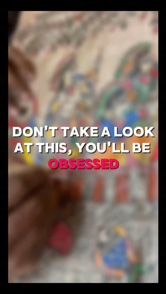 Post 2 by Mridani | Madhubani Fashion on Instagram (video)