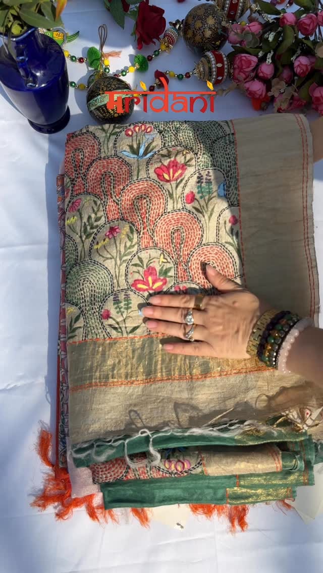 Post 8 by Mridani | Madhubani Fashion on Instagram (video)