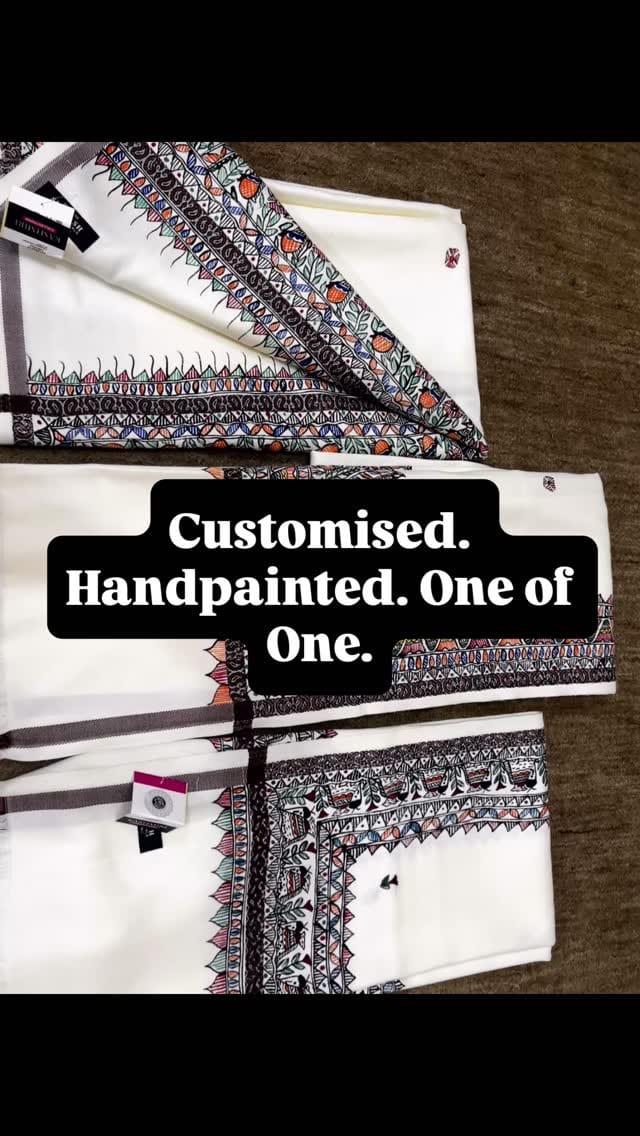 Post 7 by Mridani | Madhubani Fashion on Instagram (video)