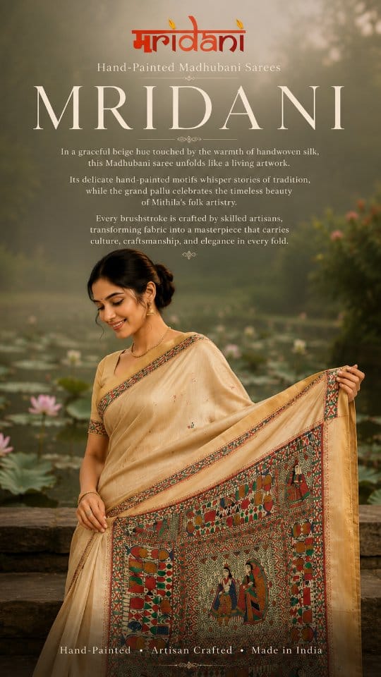 Post 4 by Mridani | Madhubani Fashion on Instagram (video)