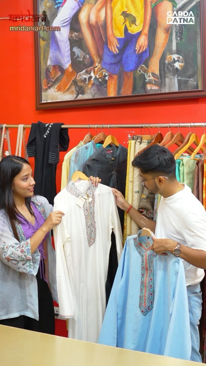 Post 10 by Mridani | Madhubani Fashion on Instagram (video)