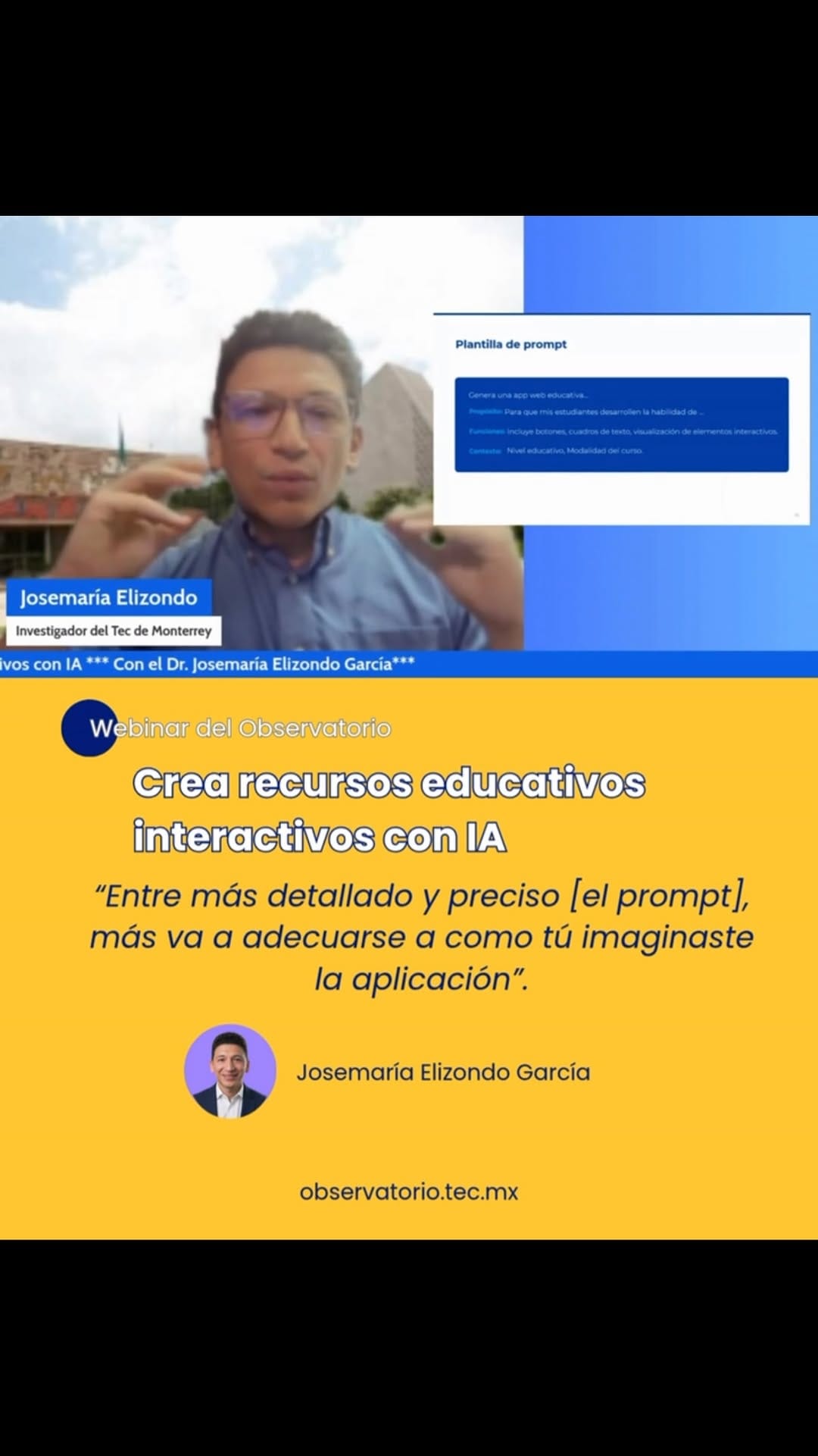 Post 7 by Observatorio | IFE on Instagram (video)