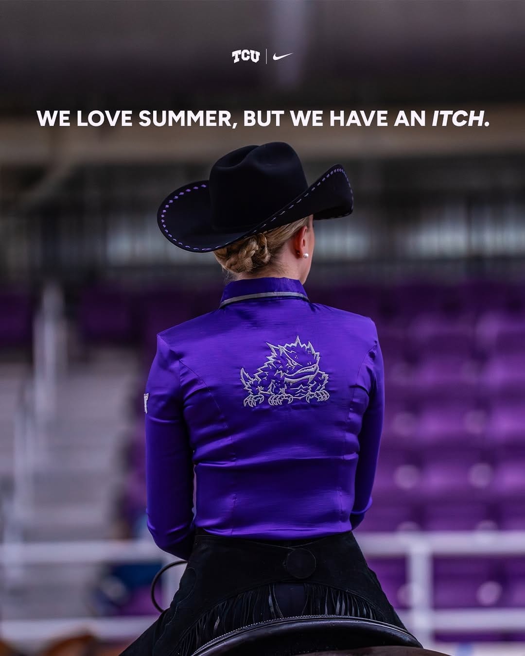 Post 3 by TCU Equestrian on Instagram (carousel)