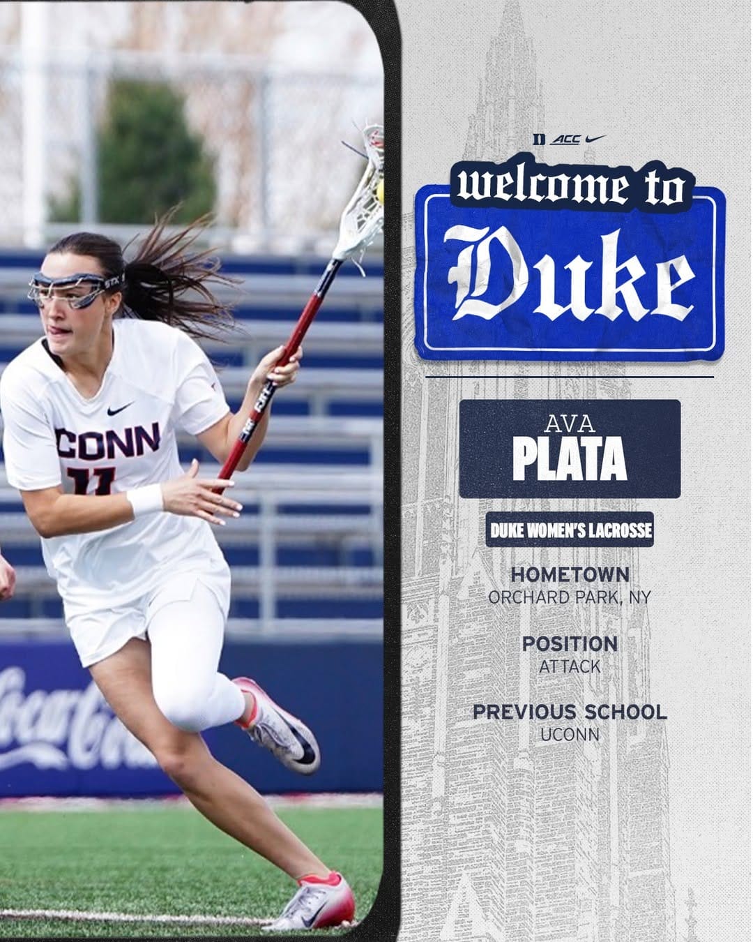 Post 5 by Duke Women's Lacrosse on Instagram (image)