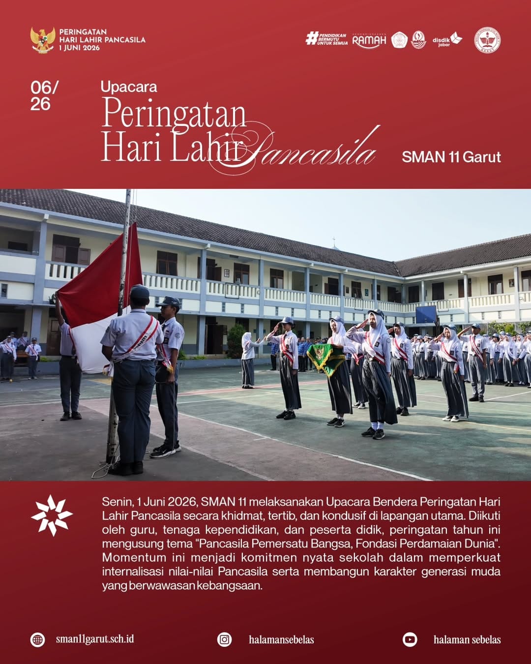 Post 1 by SMAN 11 Garut on Instagram (carousel)