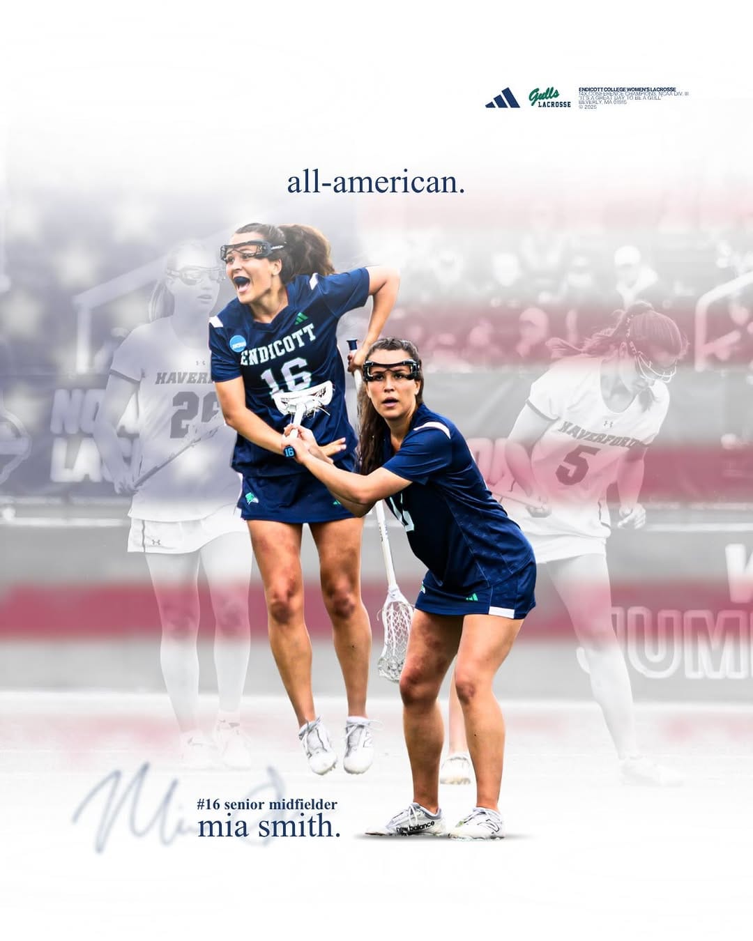 Post 5 by Endicott Women's Lacrosse on Instagram (image)