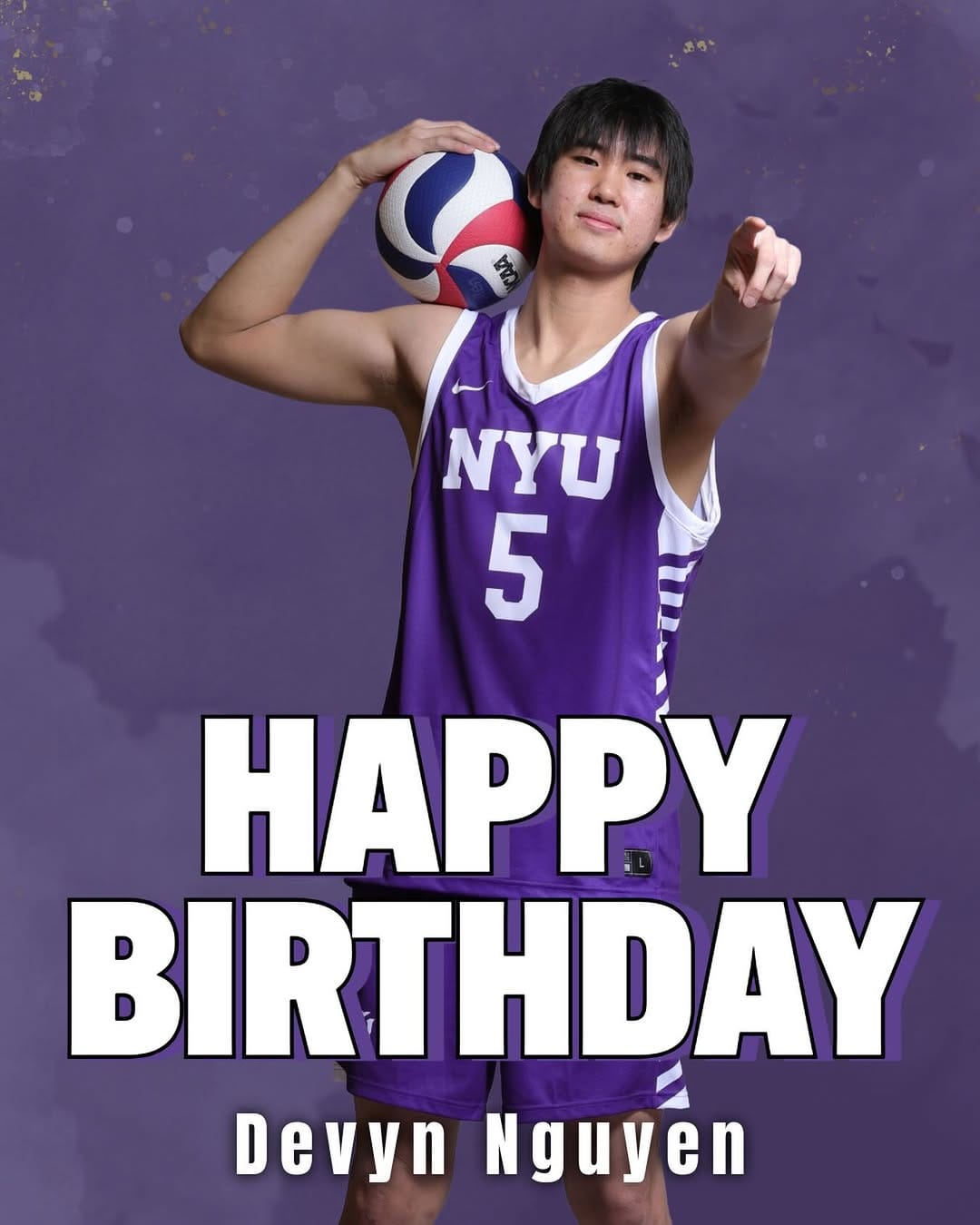 Post 5 by NYU Men’s Volleyball on Instagram (image)