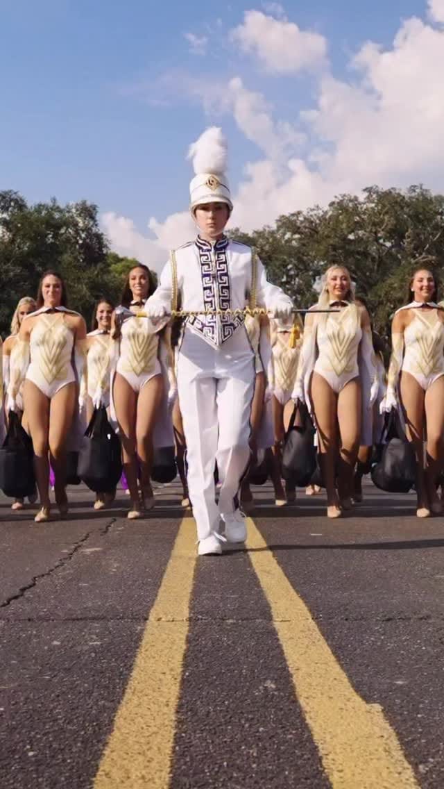 Post 8 by LSU Golden Girls on Instagram (video)