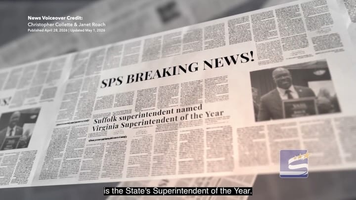 Post 7 by Suffolk Public Schools on Instagram (video)