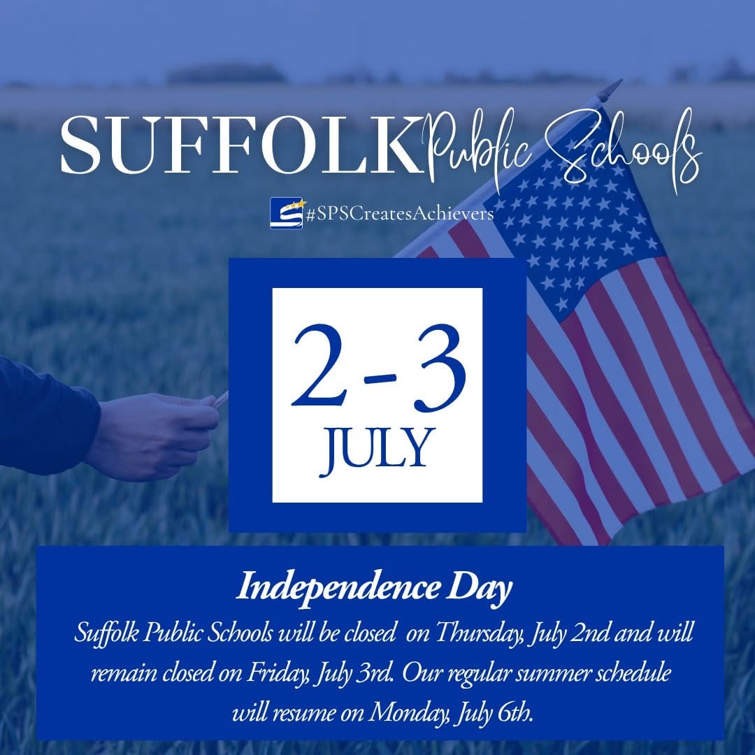 Post 1 by Suffolk Public Schools on Instagram (image)