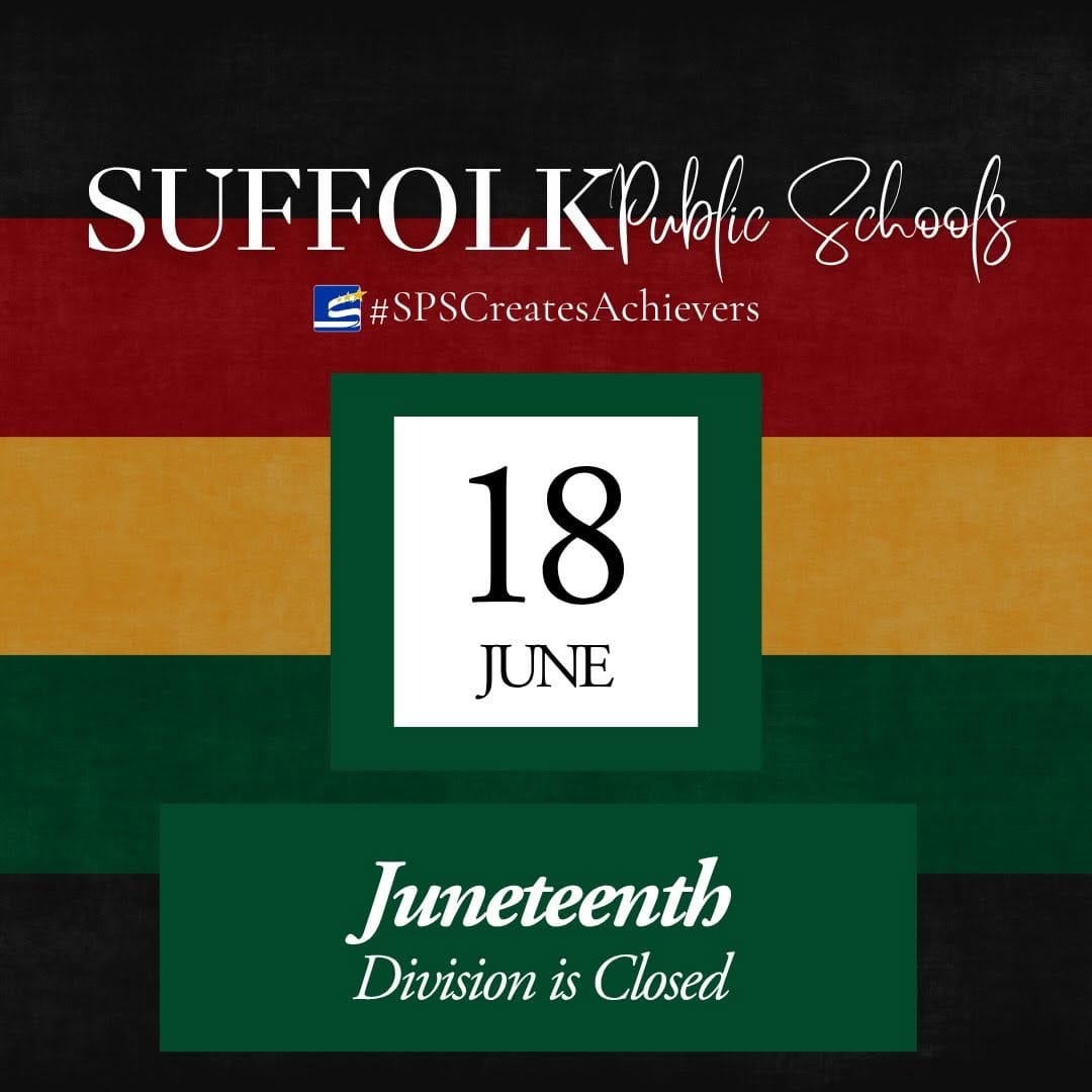 Post 6 by Suffolk Public Schools on Instagram (image)