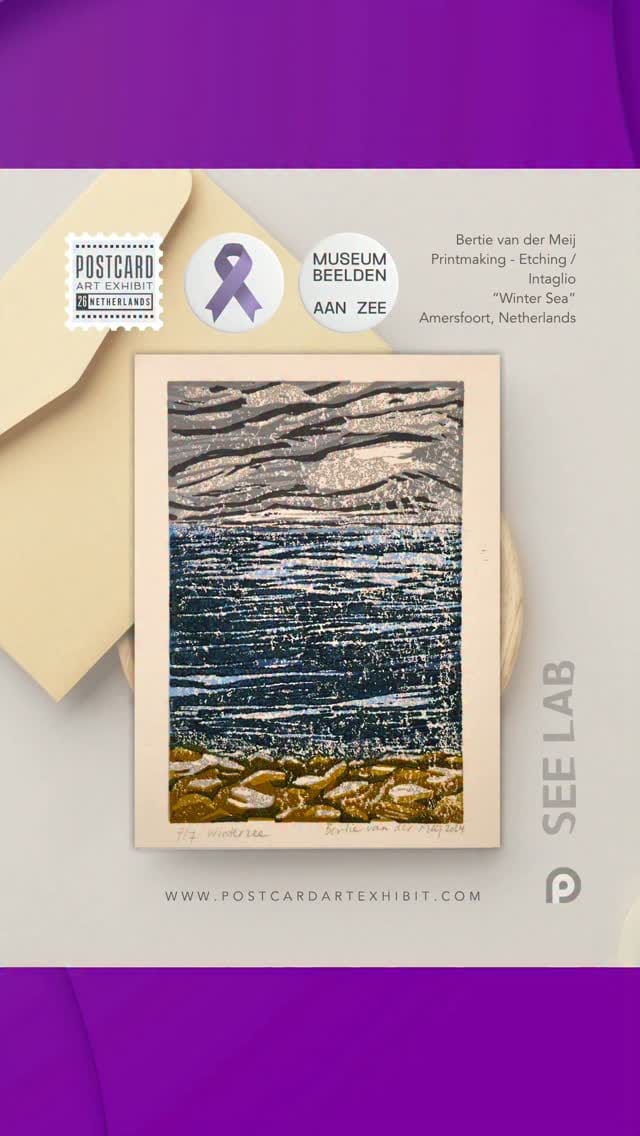 Post 6 by POSTCARD ART EXHIBIT on Instagram (video)