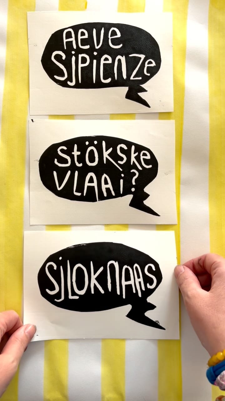 Post 6 by Octavie Wolters-Lino artist on Instagram (video)