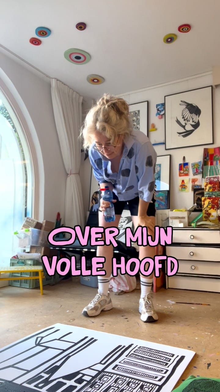 Post 1 by Octavie Wolters-Lino artist on Instagram (video)