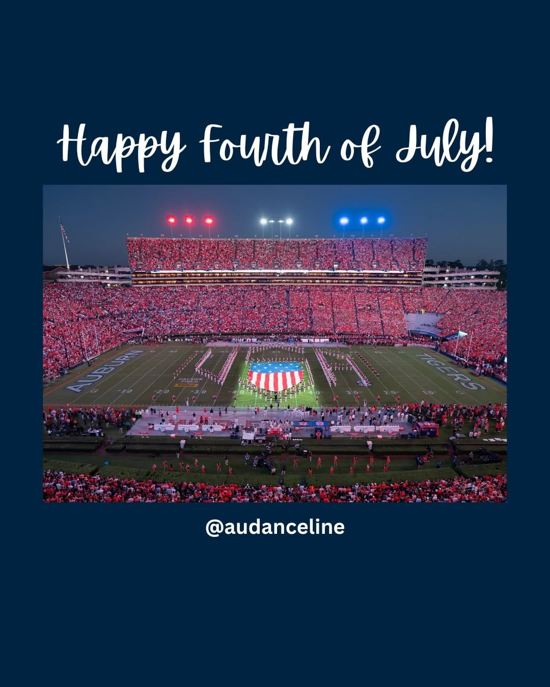 Post 1 by Auburn University Danceline on Instagram (carousel)