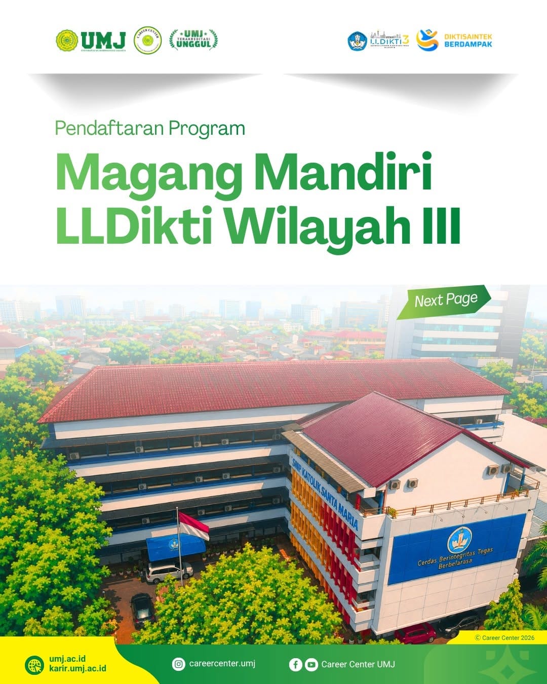 Post 3 by Universitas Muhammadiyah Jakarta on Instagram (carousel)