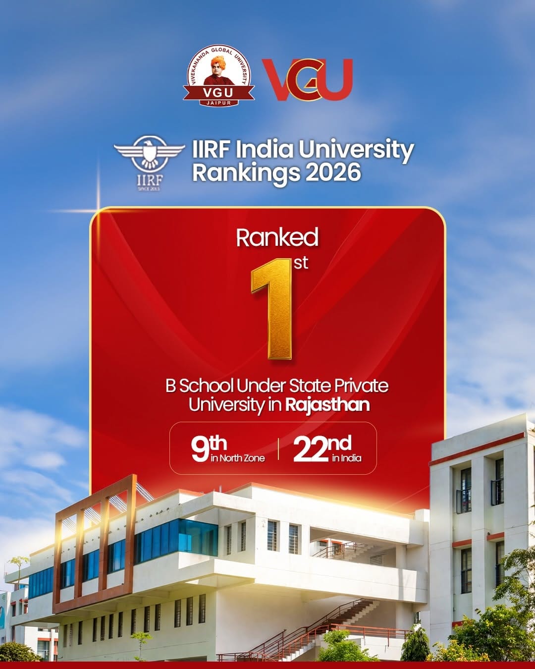 Post 4 by Vivekananda Global University on Instagram (carousel)
