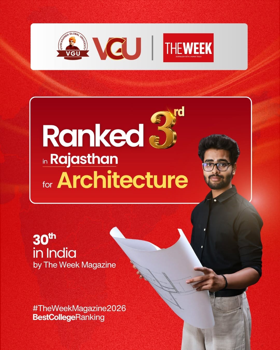 Post 5 by Vivekananda Global University on Instagram (carousel)
