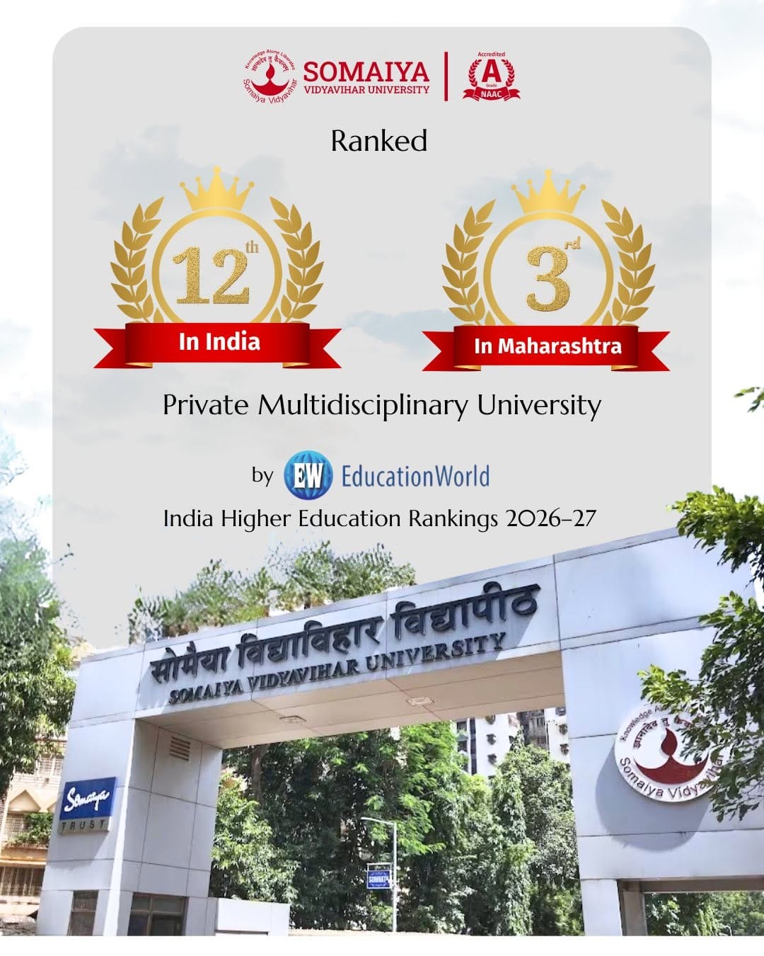 Post 10 by Somaiya Vidyavihar University on Instagram (carousel)