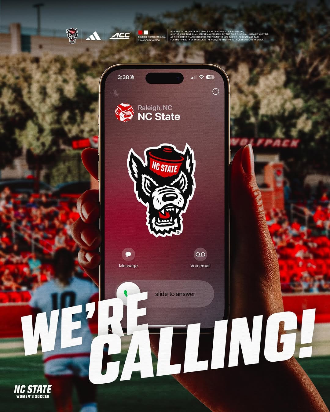Post 5 by NC State Women's Soccer on Instagram (image)