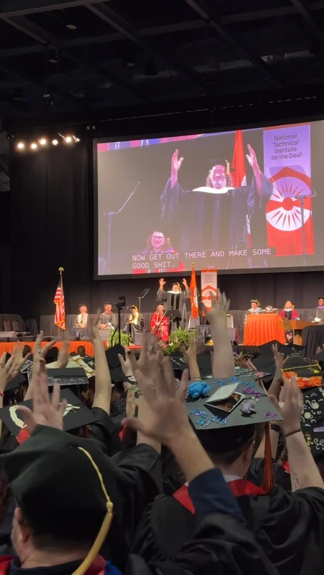 Post 10 by RIT/NTID on Instagram (video)