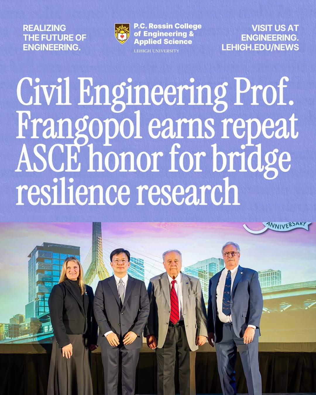 Post 2 by Lehigh Rossin College of Engineering & Applied Science on Instagram (image)