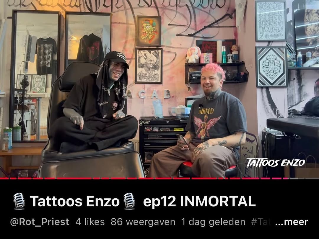 Post 6 by Rot_Priest | Tattoo Artist Amsterdam on Instagram (image)
