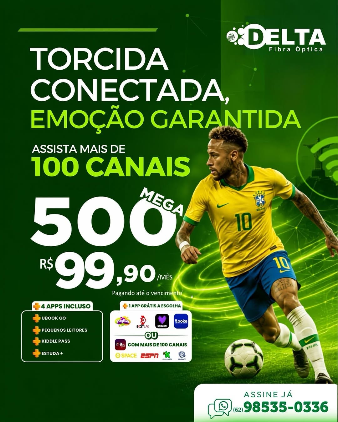 Post 2 by DELTA FIBRA INTERNET E TV on Instagram (image)