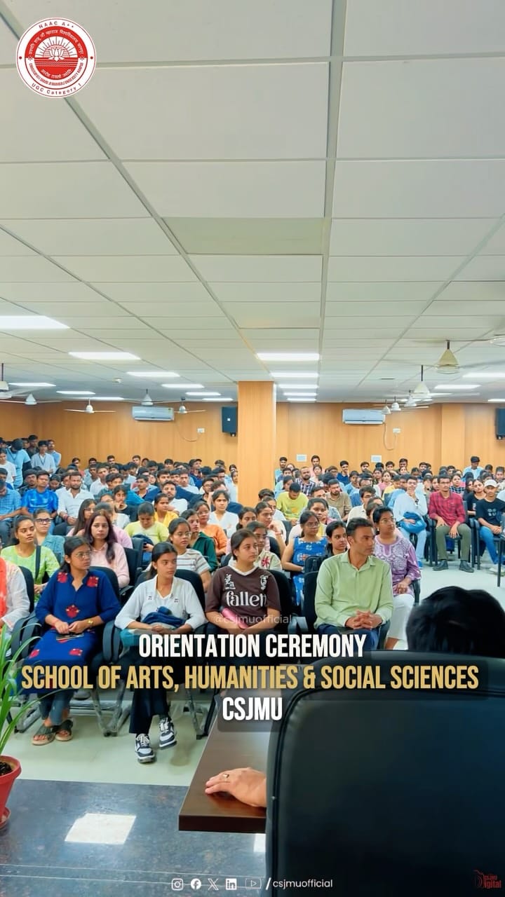 Post 3 by Chhatrapati Shahu Ji Maharaj University, Kanpur on Instagram (video)