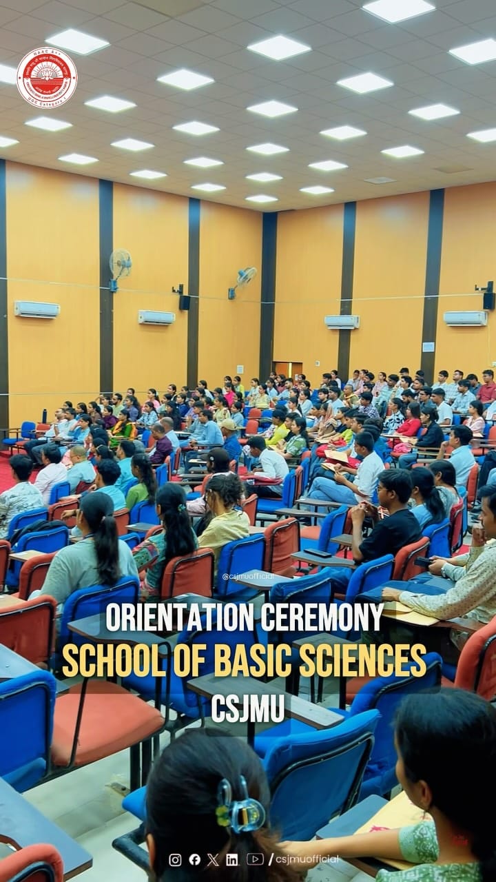 Post 6 by Chhatrapati Shahu Ji Maharaj University, Kanpur on Instagram (video)