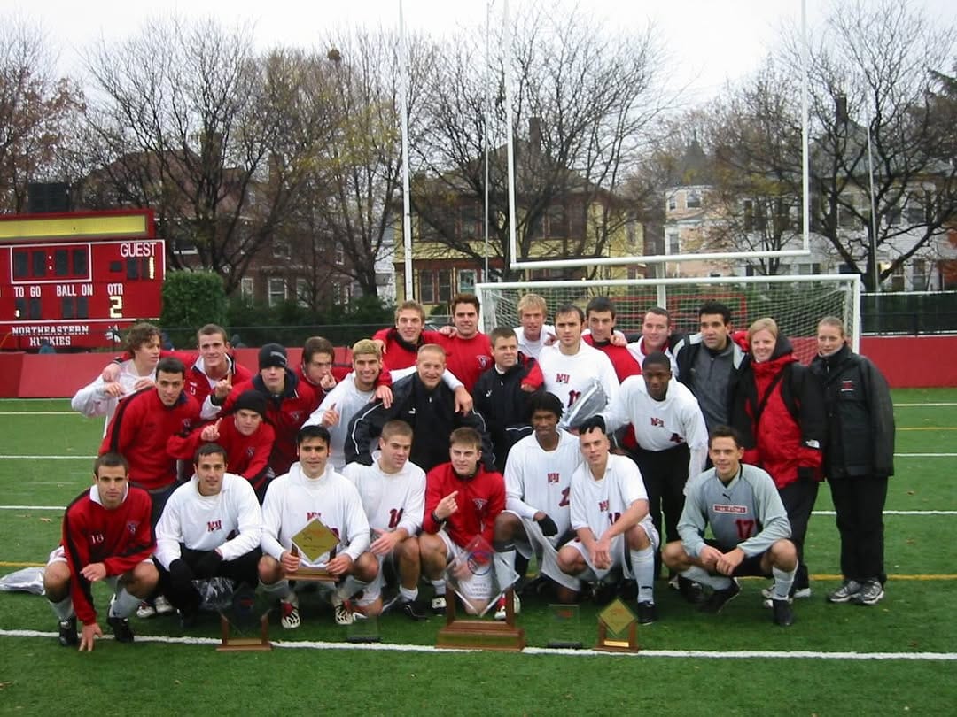 Post 10 by Northeastern Men's Soccer on Instagram (carousel)