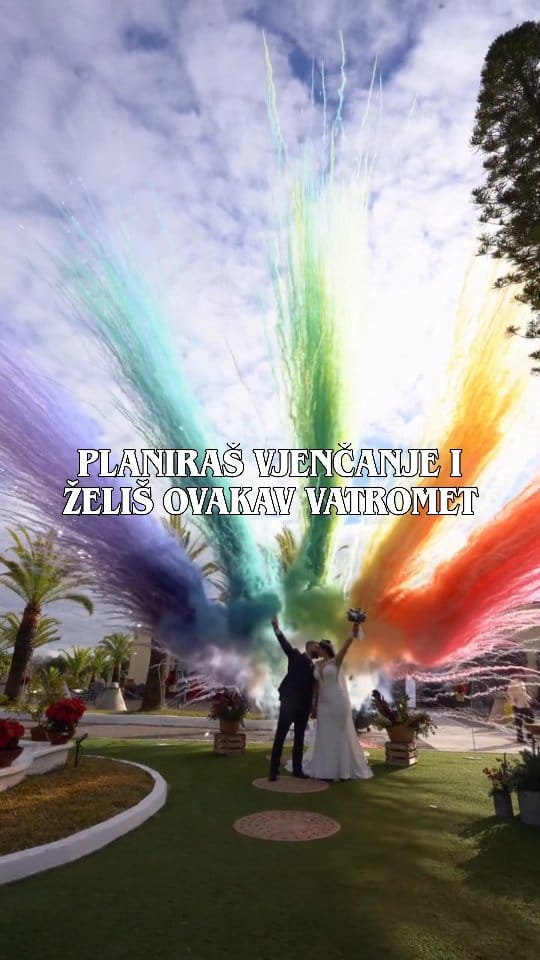 Post 8 by CELEBRATION Baloni Vatrometi Dekoracije by Rafaela & Mario on Instagram (video)