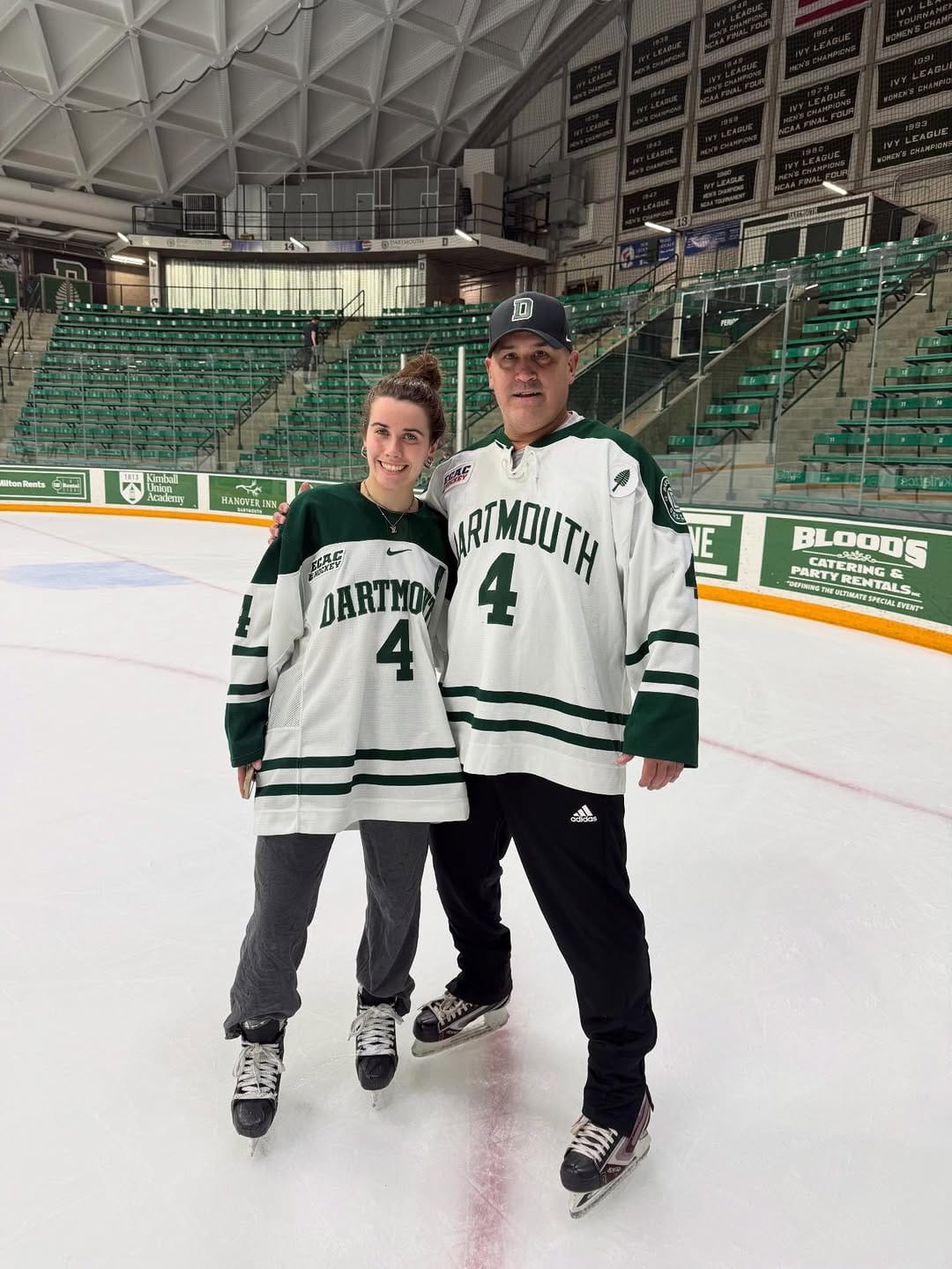 Post 5 by Dartmouth Women's Ice Hockey on Instagram (carousel)