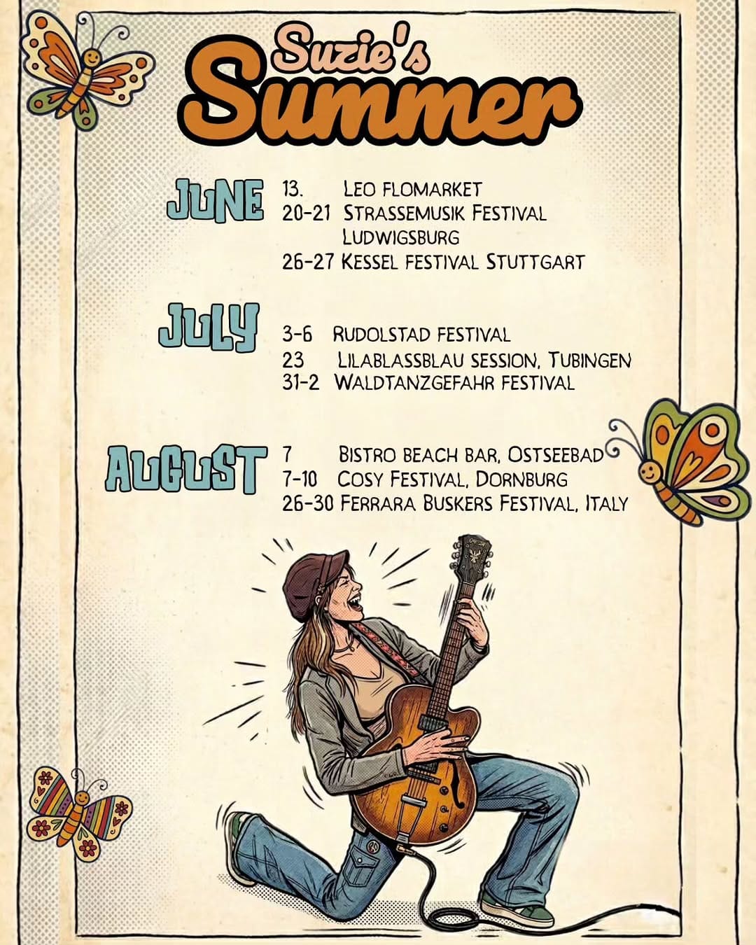 Post 9 by 🌼Suzie Fleur 🎶Street musician 🧚‍♀️Urban Fairy on Instagram (image)