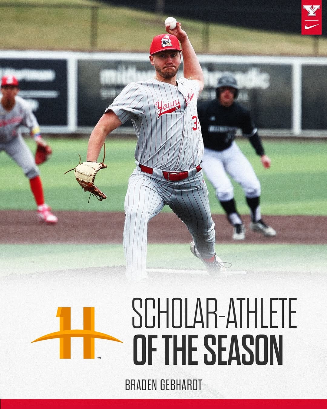 Post 4 by Youngstown State Baseball on Instagram (image)