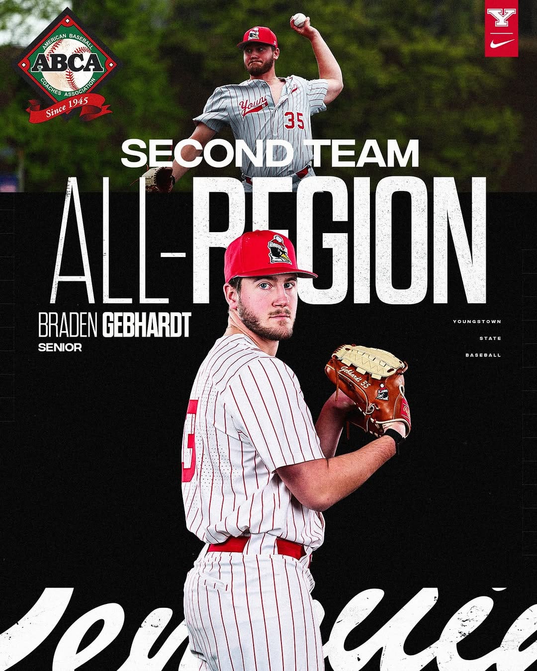 Post 5 by Youngstown State Baseball on Instagram (image)