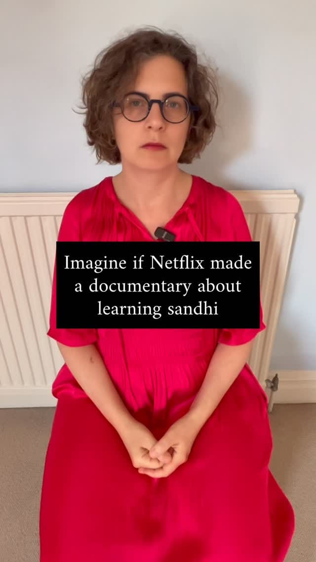 Post 1 by Elena Jessup | Sanskrit Teacher and Translator on Instagram (video)