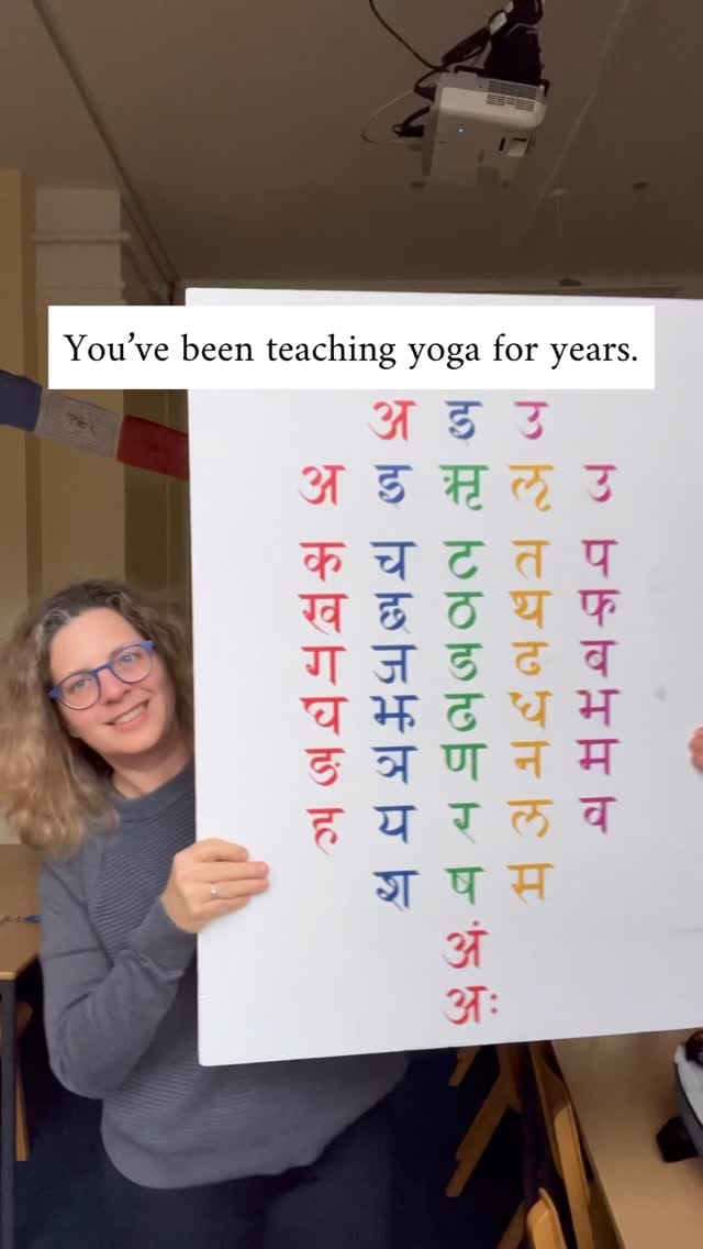 Post 3 by Elena Jessup | Sanskrit Teacher and Translator on Instagram (video)