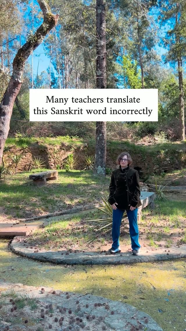 Post 2 by Elena Jessup | Sanskrit Teacher and Translator on Instagram (video)