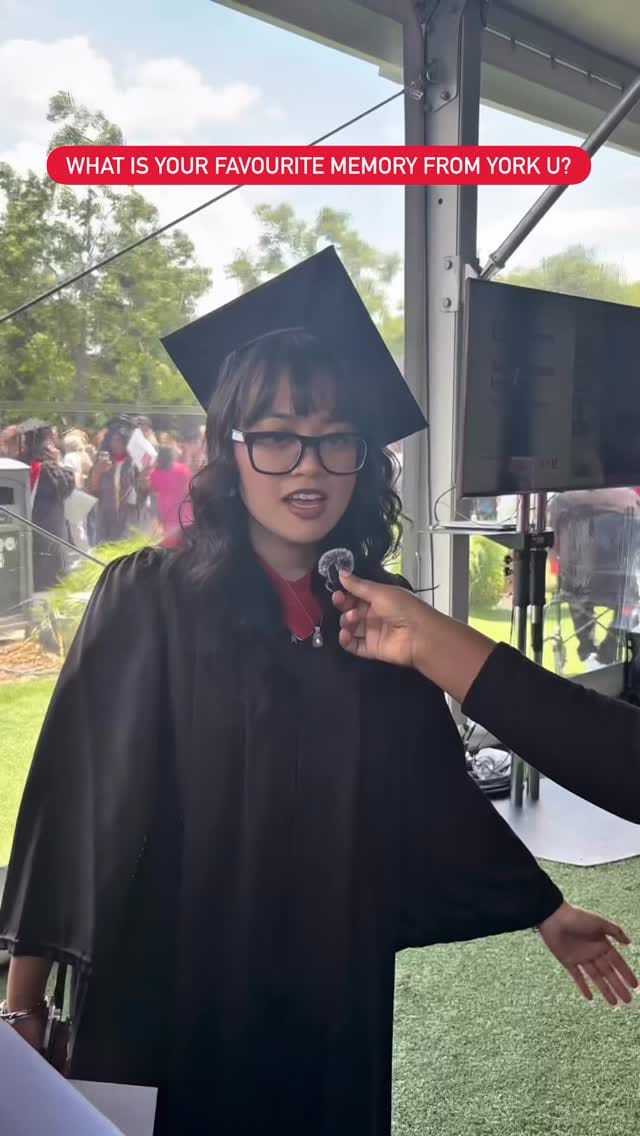 Post 6 by York University Alumni on Instagram (video)