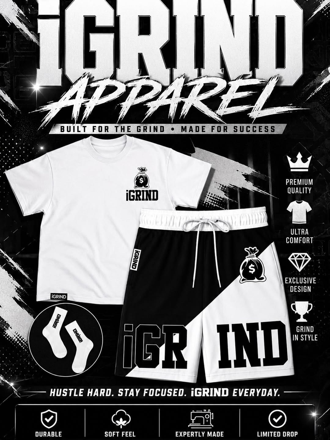 Post 4 by iGrind Apparel on Instagram (image)