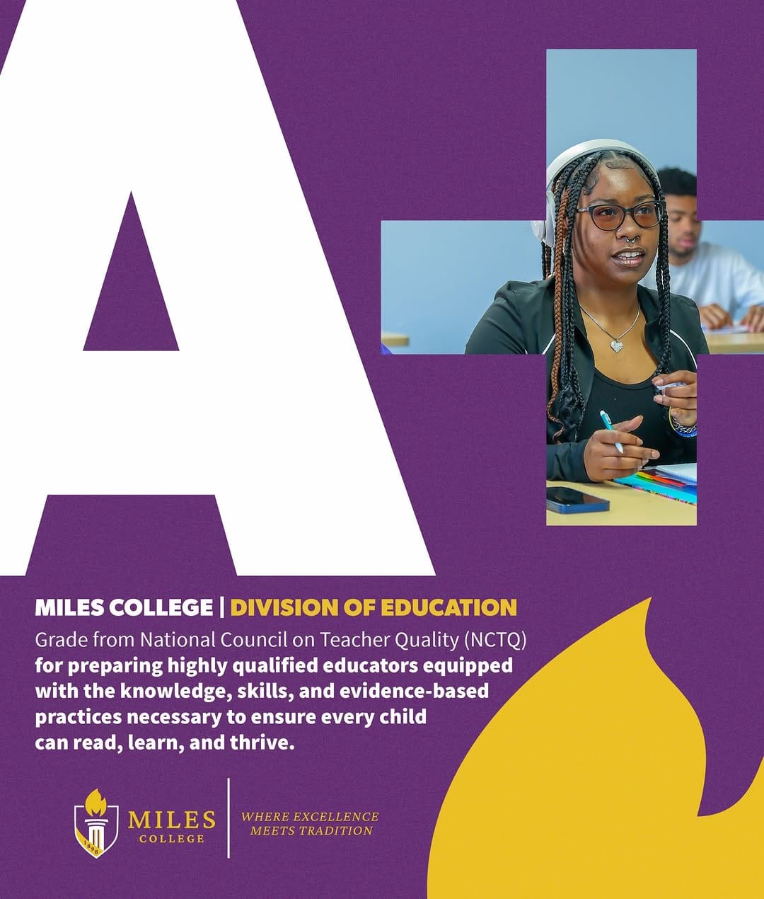 Post 5 by @milescollege on Instagram (image)