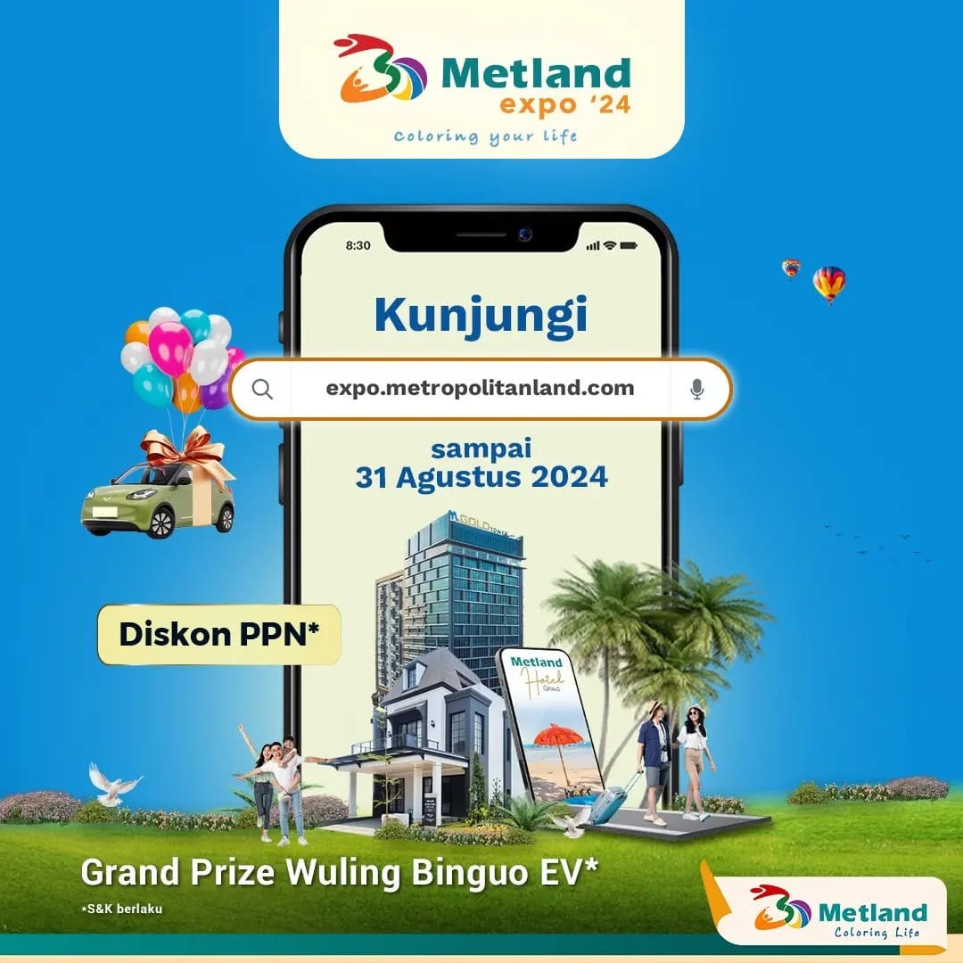 Post 9 by Metland Tambun Bekasi on Instagram (image)