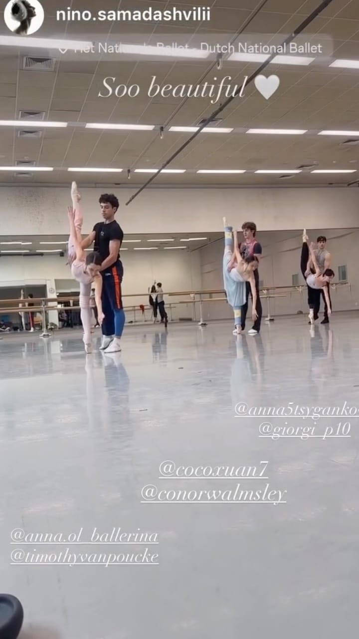Post 4 by Anna Ol • Ballet artist on Instagram (video)
