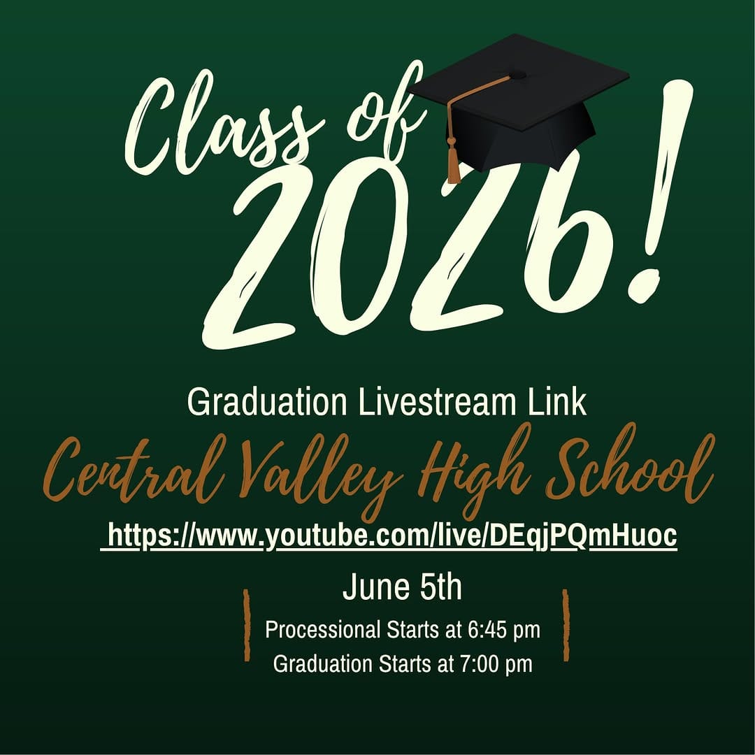 Post 7 by Central Valley High School on Instagram (image)