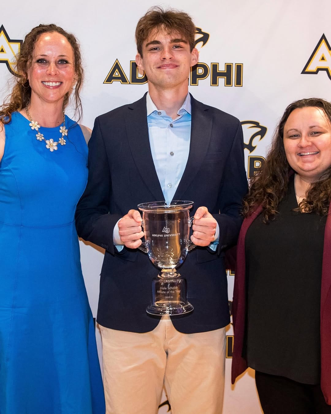 Post 1 by Adelphi University Athletics on Instagram (carousel)